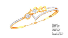 BR90130- Jewelry CAD Design -Bracelets, Oval Bangles, Light Weight Collection