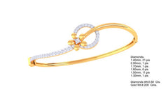 BR90175- Jewelry CAD Design -Bracelets, Oval Bangles, Light Weight Collection
