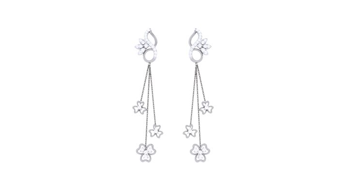 ER90079- Jewelry CAD Design -Earrings, Chain Earrings, Drop Earrings, Light Weight Collection