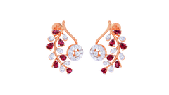 ER90428- Jewelry CAD Design -Earrings, Drop Earrings, Fancy Diamond Collection, Light Weight Collection