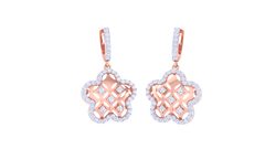 ER90364- Jewelry CAD Design -Earrings, Drop Earrings, Light Weight Collection