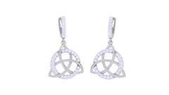 ER90367- Jewelry CAD Design -Earrings, Drop Earrings, Light Weight Collection