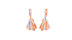 ER90379- Jewelry CAD Design -Earrings, Drop Earrings, Light Weight Collection