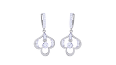 ER90381- Jewelry CAD Design -Earrings, Drop Earrings, Light Weight Collection