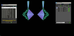 ER90387- Jewelry CAD Design -Earrings, Drop Earrings, Light Weight Collection