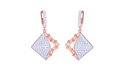 ER90387- Jewelry CAD Design -Earrings, Drop Earrings, Light Weight Collection