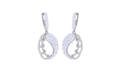 ER90388- Jewelry CAD Design -Earrings, Drop Earrings, Light Weight Collection