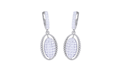 ER90389- Jewelry CAD Design -Earrings, Drop Earrings, Light Weight Collection