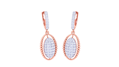 ER90389- Jewelry CAD Design -Earrings, Drop Earrings, Light Weight Collection