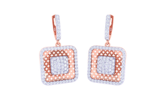 ER90394- Jewelry CAD Design -Earrings, Drop Earrings, Light Weight Collection