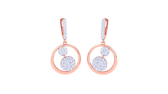 ER90395- Jewelry CAD Design -Earrings, Drop Earrings, Light Weight Collection