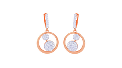 ER90395- Jewelry CAD Design -Earrings, Drop Earrings, Light Weight Collection