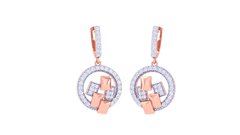 ER90398- Jewelry CAD Design -Earrings, Drop Earrings, Light Weight Collection