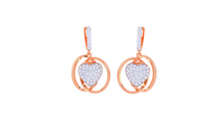 ER90438- Jewelry CAD Design -Earrings, Drop Earrings, Light Weight Collection
