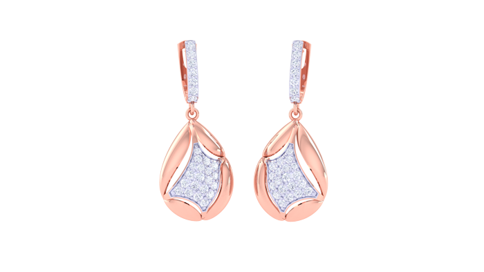 ER90450- Jewelry CAD Design -Earrings, Drop Earrings, Light Weight Collection