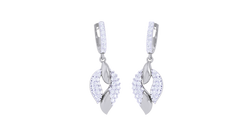 ER90451- Jewelry CAD Design -Earrings, Drop Earrings, Light Weight Collection