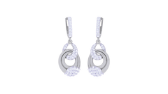 ER90456- Jewelry CAD Design -Earrings, Drop Earrings, Light Weight Collection