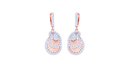 ER90458- Jewelry CAD Design -Earrings, Drop Earrings, Light Weight Collection