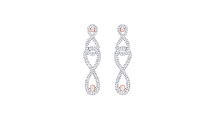 ER90567- Jewelry CAD Design -Earrings, Drop Earrings, Light Weight Collection
