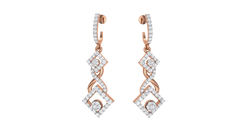 ER90585- Jewelry CAD Design -Earrings, Drop Earrings, Light Weight Collection
