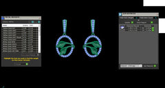 ER90941- Jewelry CAD Design -Earrings, Drop Earrings, Light Weight Collection