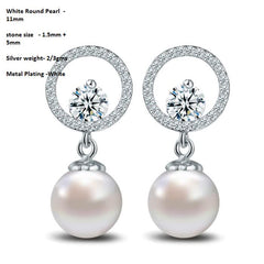 ER90679- Jewelry CAD Design -Earrings, Drop Earrings, Pearl Collection, Light Weight Collection