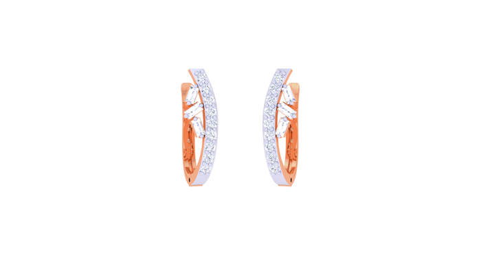 ER90068- Jewelry CAD Design -Earrings, Hoop Earrings