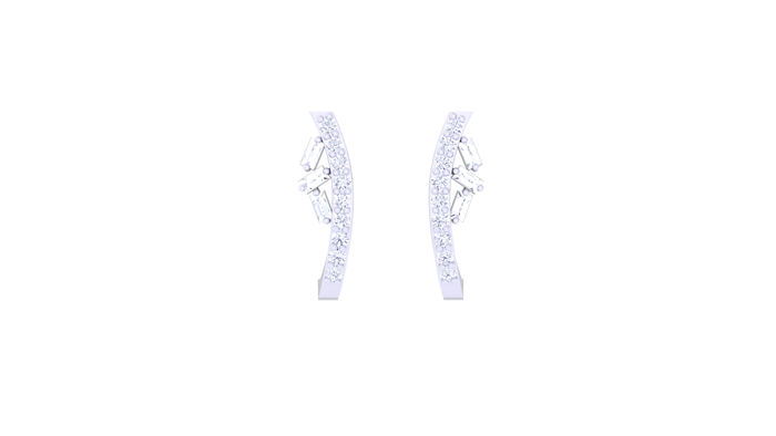 ER90068- Jewelry CAD Design -Earrings, Hoop Earrings
