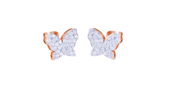 ER90056- Jewelry CAD Design -Earrings, Stud Earrings, Butterfly Collection