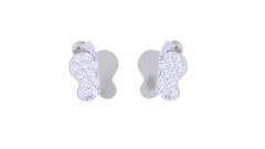 ER90070- Jewelry CAD Design -Earrings, Stud Earrings, Butterfly Collection