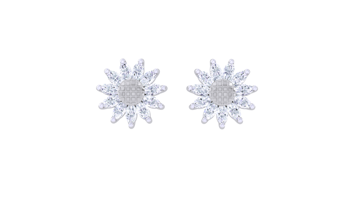 ER90062- Jewelry CAD Design -Earrings, Stud Earrings