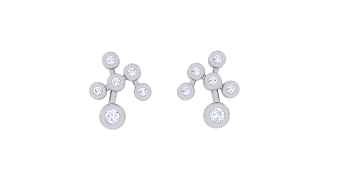 ER90064- Jewelry CAD Design -Earrings, Stud Earrings