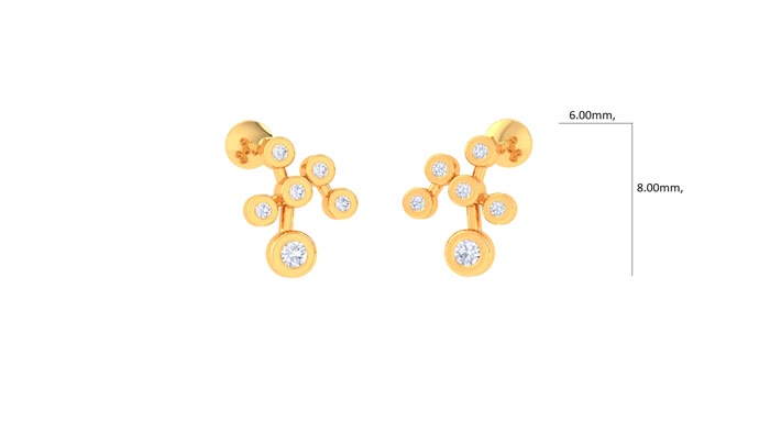 ER90064- Jewelry CAD Design -Earrings, Stud Earrings