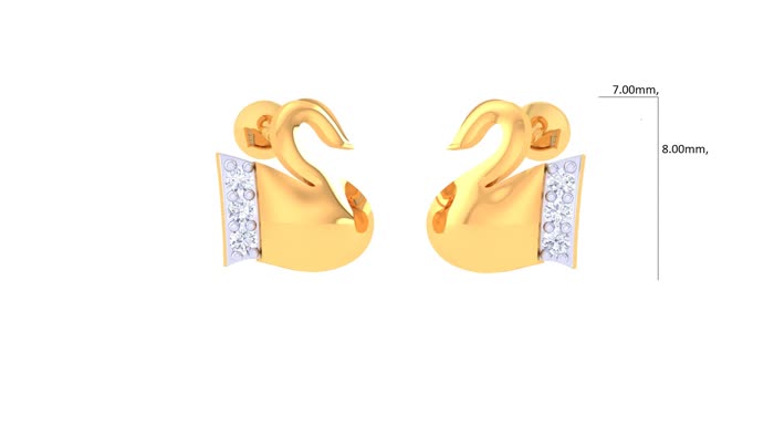 ER90067- Jewelry CAD Design -Earrings, Stud Earrings