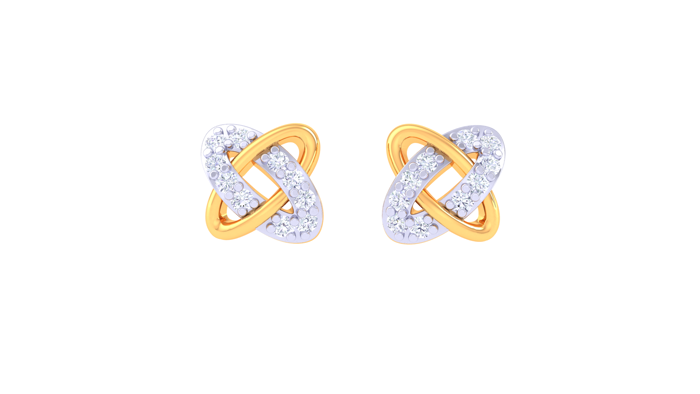 ER90075- Jewelry CAD Design -Earrings, Stud Earrings
