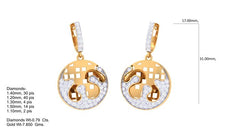 ER90237- Jewelry CAD Design -Earrings, Stud Earrings