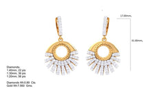 ER90248- Jewelry CAD Design -Earrings, Stud Earrings