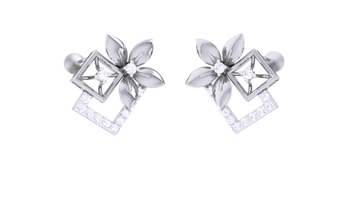 ER90136- Jewelry CAD Design -Earrings, Stud Earrings, Fancy Collection, Light Weight Collection