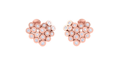 ER90066- Jewelry CAD Design -Earrings, Stud Earrings, Heart Collection