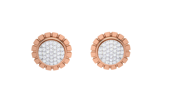 ER90001- Jewelry CAD Design -Earrings, Stud Earrings, Light Weight Collection