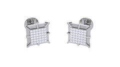 ER90006- Jewelry CAD Design -Earrings, Stud Earrings, Light Weight Collection