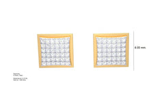 ER90007- Jewelry CAD Design -Earrings, Stud Earrings, Light Weight Collection
