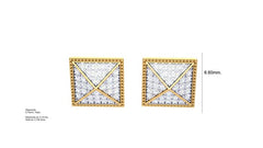 ER90008- Jewelry CAD Design -Earrings, Stud Earrings, Light Weight Collection
