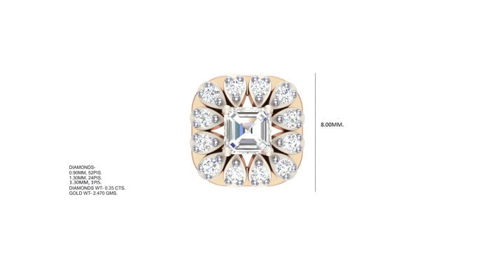 ER90012- Jewelry CAD Design -Earrings, Stud Earrings, Light Weight Collection