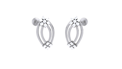 ER90082- Jewelry CAD Design -Earrings, Stud Earrings, Light Weight Collection