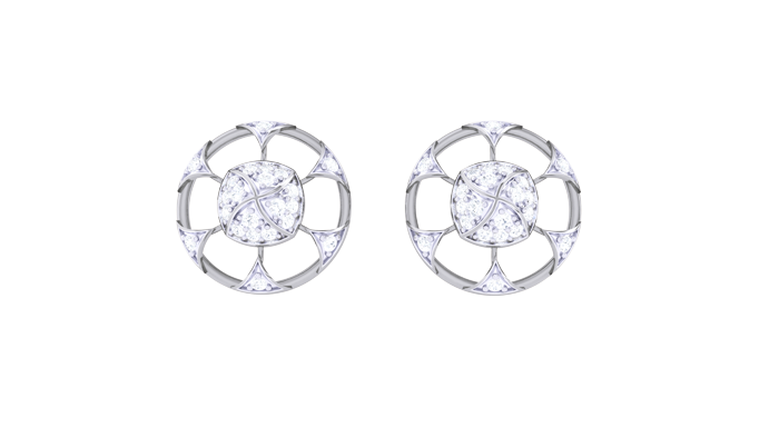 ER90083- Jewelry CAD Design -Earrings, Stud Earrings, Light Weight Collection