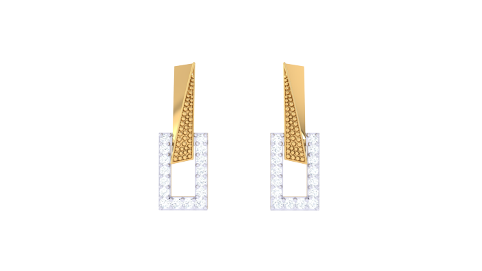ER90094- Jewelry CAD Design -Earrings, Stud Earrings, Light Weight Collection
