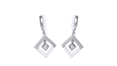 ER90097- Jewelry CAD Design -Earrings, Stud Earrings, Light Weight Collection