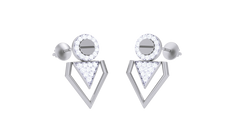 ER90100- Jewelry CAD Design -Earrings, Stud Earrings, Light Weight Collection