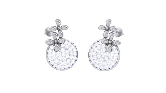 ER90103- Jewelry CAD Design -Earrings, Stud Earrings, Light Weight Collection